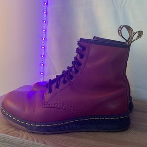 Red Vintage Doc Martens